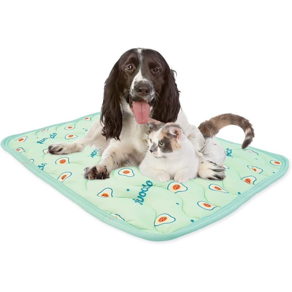 Nanaki Dog Cooling Mat for Dogs Summer Dog Beds Mat-24X20in Dog Bed Mats Dog